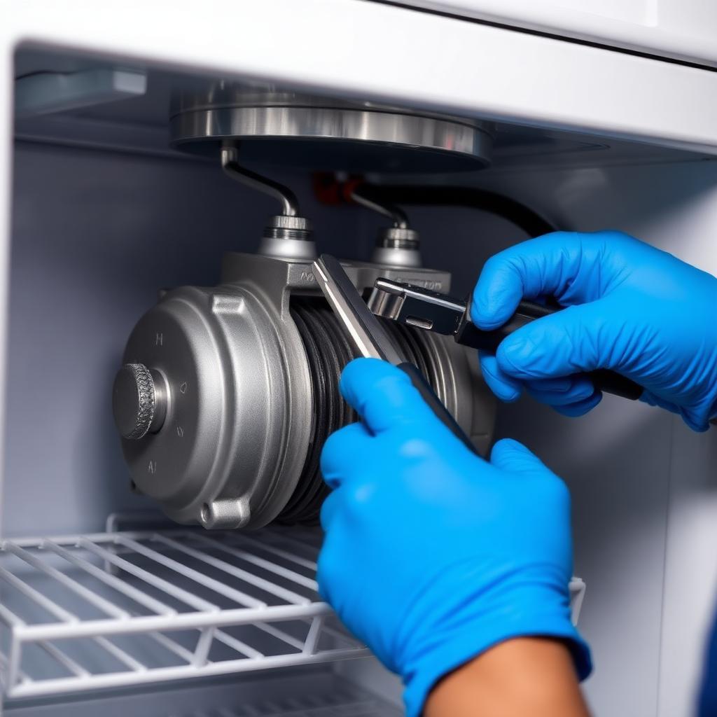 Reparo de compressor de geladeira
